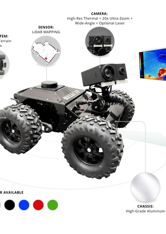 Industrial Crawlspace Inspection Robots & Hellcat Fleet