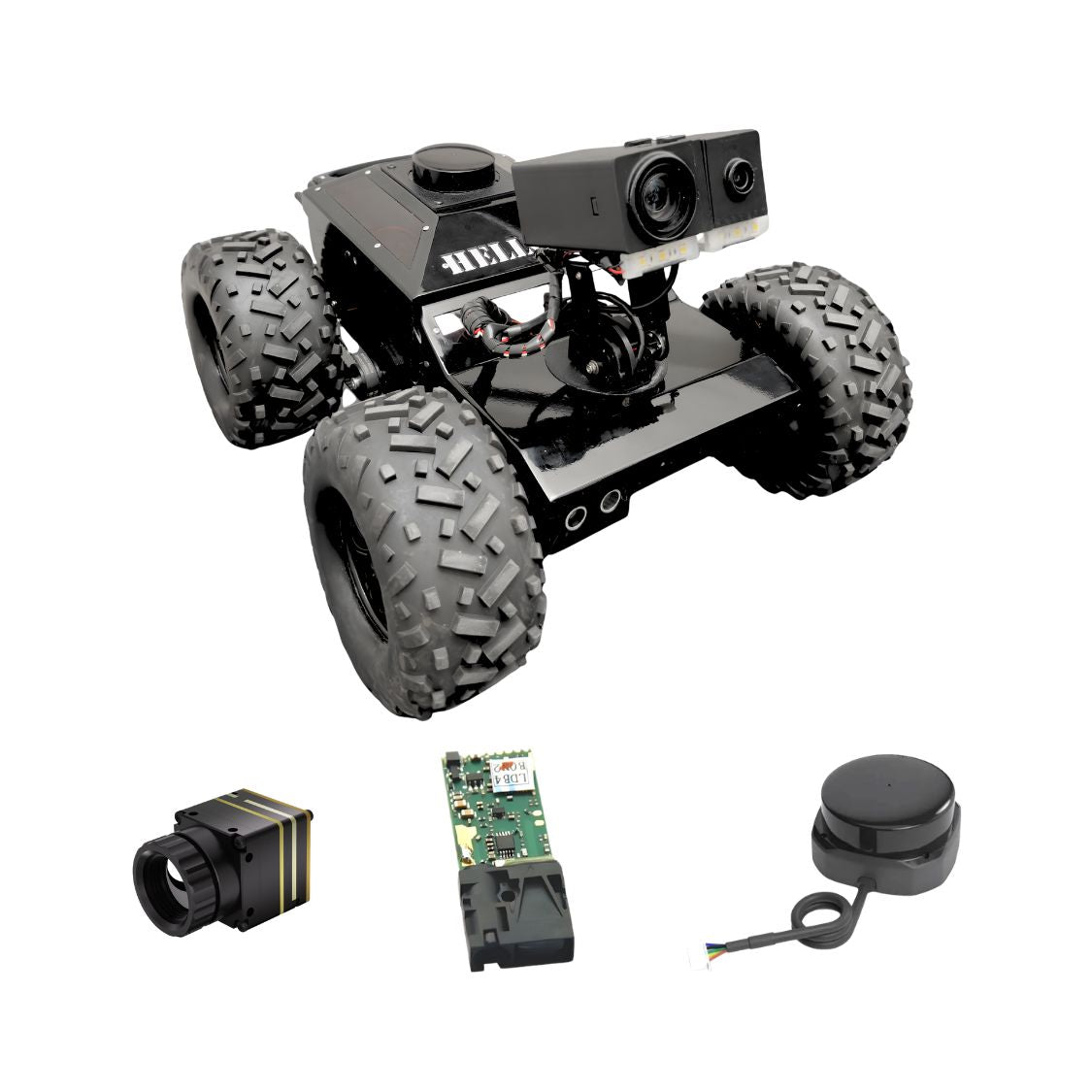 TOBOR Hellcat Xtreme | Long-Range Inspection Crawler | 20x Zoom & Laser Included