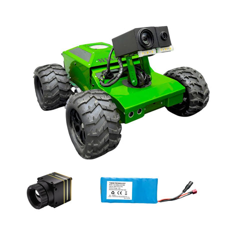 TOBOR Hellcat Xtreme | Long-Range Inspection Crawler | 20x Zoom & Laser Included