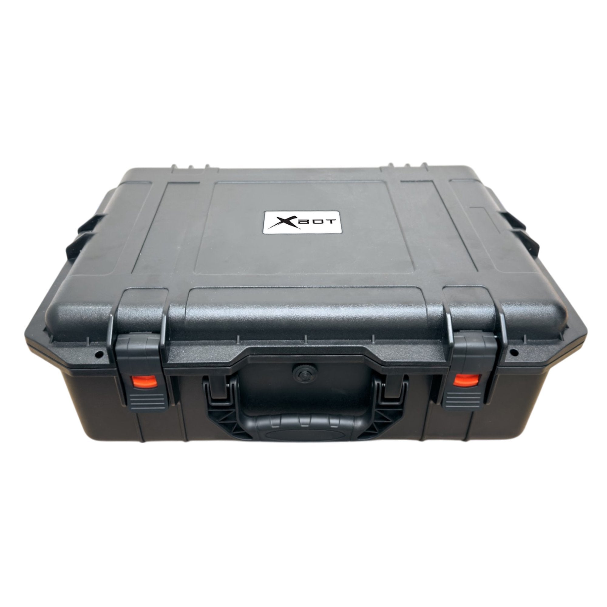Heavy-duty protective hard case for transporting the Hellcat Xplorer robot.
