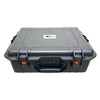 Heavy-duty protective hard case for transporting the Hellcat Xplorer robot.