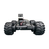 Hellcat Xplorer professional crawlspace inspection robot with black rugged chassis.