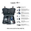TOBOR X-BOT Xtreme: Advanced Robotic Inspection System | High-Performance Crawler (18X zoom camera & additional wire angle camera)