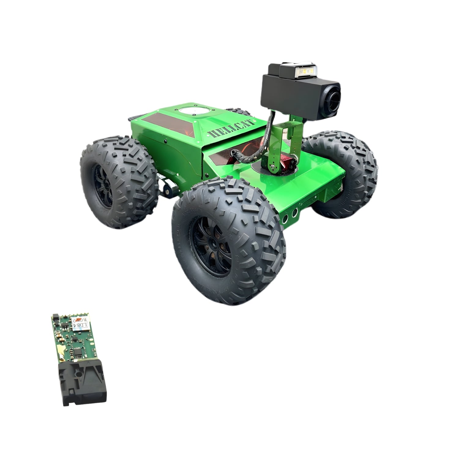 TOBOR Hellcat Optimus – Conquer Rough Terrain with Speed and Precision | Fast Crawlspace Robot with 5x Zoom Camera & Additional Wired Angle Camera