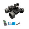 Black Hellcat Optimus inspection crawler with precision laser and backup battery.