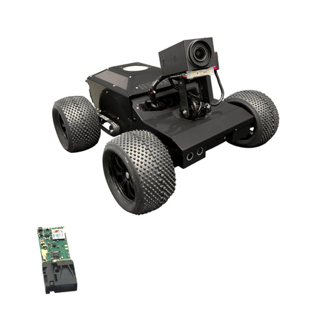 Black Hellcat Optimus remote foundation inspection tool with precision laser.