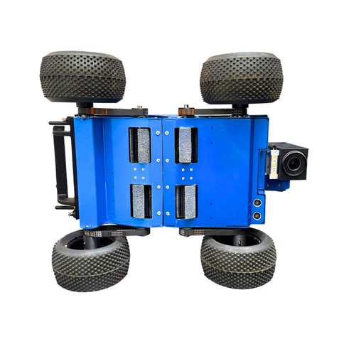 Hellcat Optimus 8-wheel drive system for rough terrain inspections.