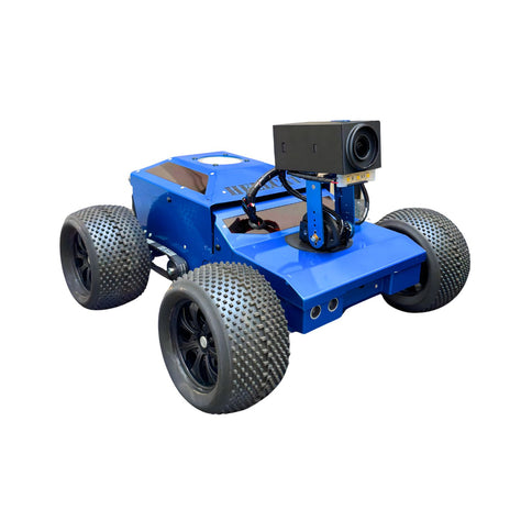 TOBOR Hellcat Optimus Fast Crawlspace Robot | 5x Optical Zoom Wired Inspection Camera for Rough Terrain