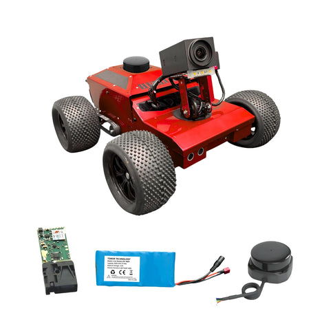 Red Hellcat Optimus full inspection kit with LiDAR, laser & backup battery.