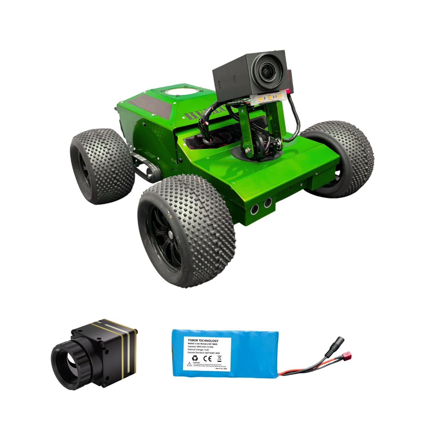 Tobor Hellcat Optimus Thermal Vision Pro 5x Zoom | Optional Laser for Professional Crawlspace Inspection