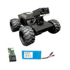 Hellcat Xtreme black robot including long-lasting battery and laser system.