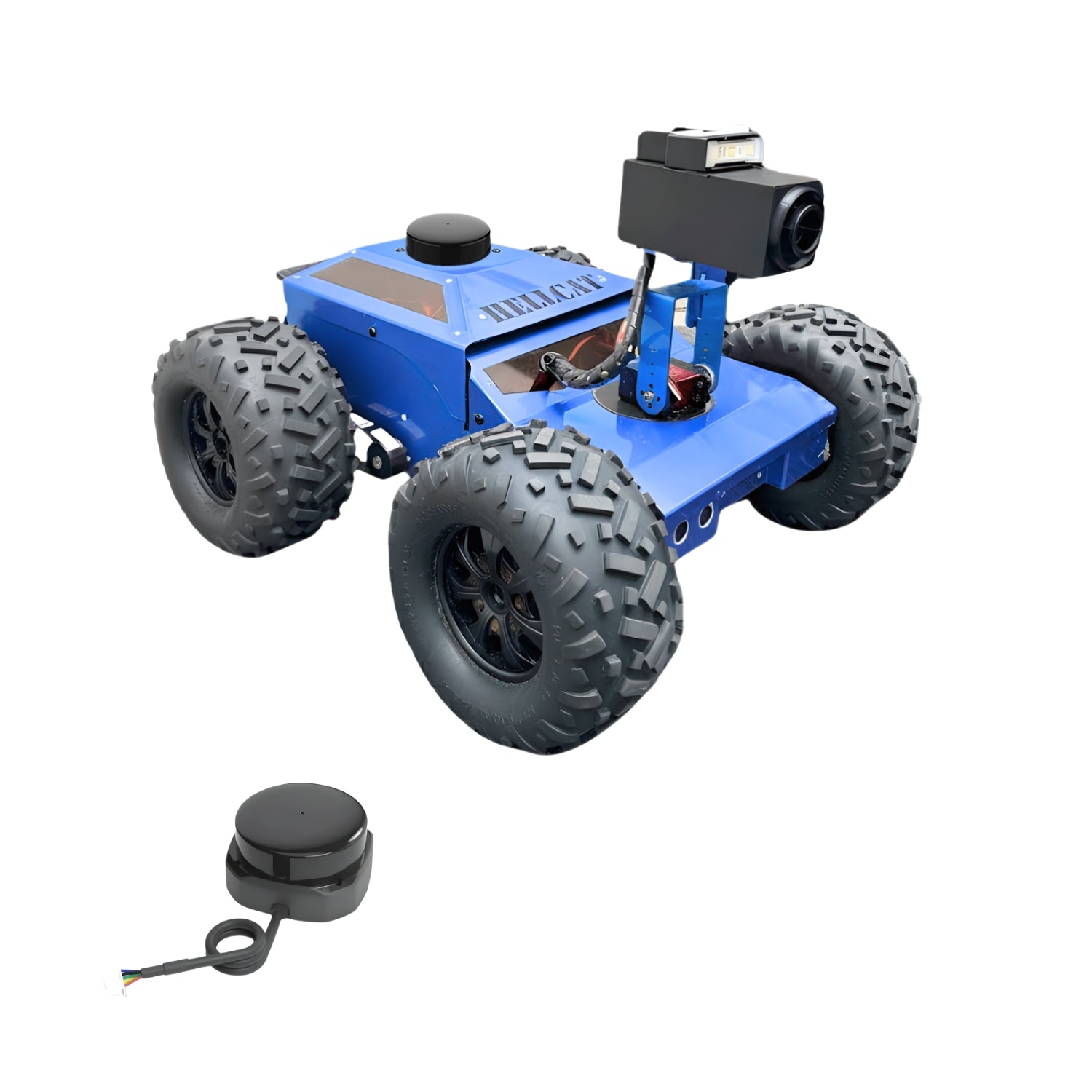 TOBOR Hellcat Optimus – Conquer Rough Terrain with Speed and Precision | Fast Crawlspace Robot with 5x Zoom Camera & Additional Wired Angle Camera