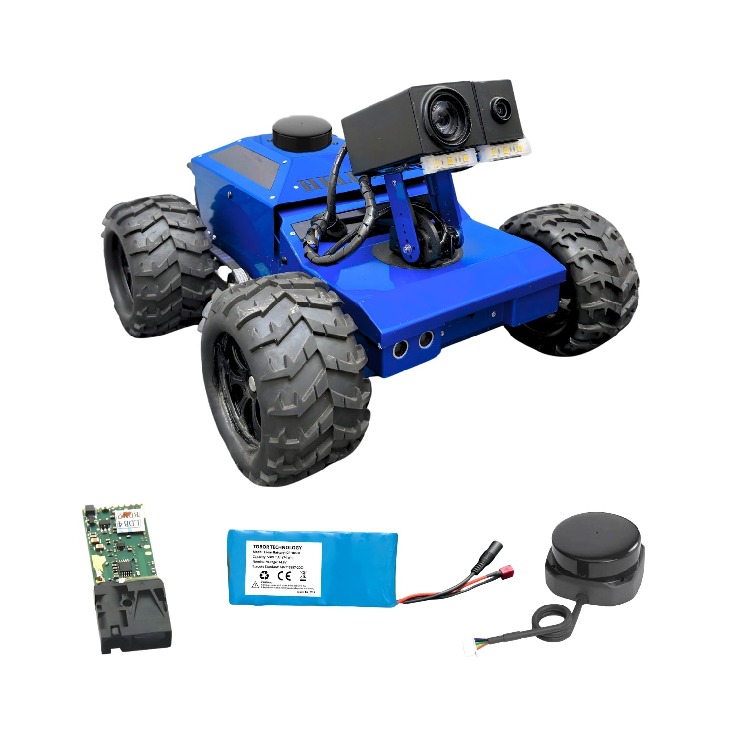 TOBOR Hellcat Xtreme – Tame the Toughest Crawlspaces with Unprecedented Ease | High-Performance Crawler (18x Zoom Camera & Laser Included)