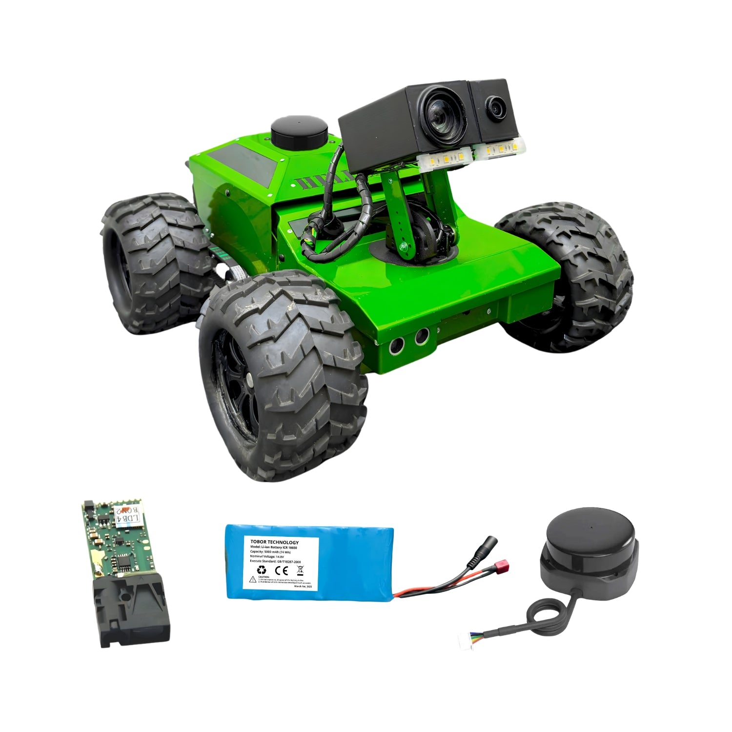 TOBOR Hellcat Xtreme – Tame the Toughest Crawlspaces with Unprecedented Ease | High-Performance Crawler (18x Zoom Camera & Laser Included)