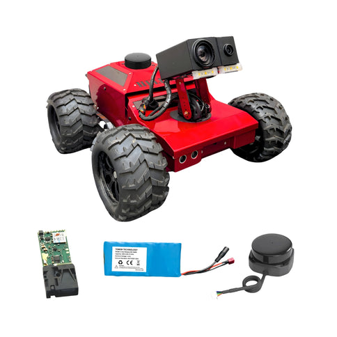 TOBOR Hellcat Xtreme | Long-Range Inspection Crawler | 20x Zoom & Laser Included