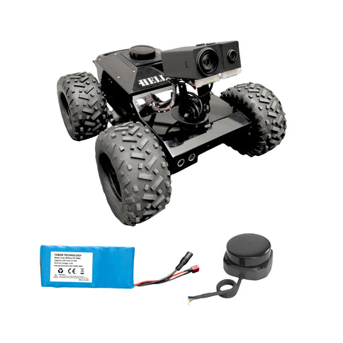 TOBOR Hellcat Xtreme | Long-Range Inspection Crawler | 20x Zoom & Laser Included